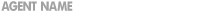 Agent name